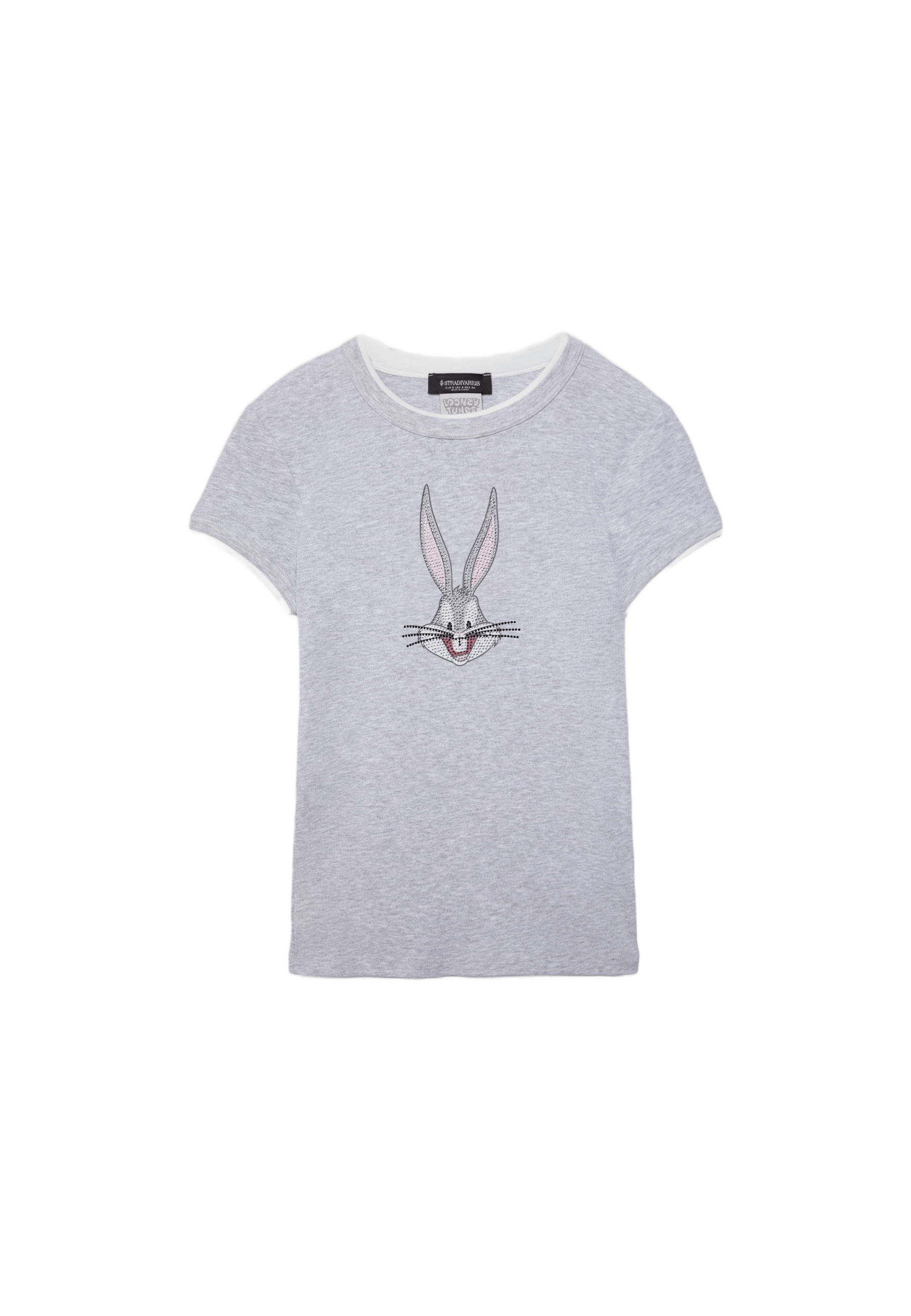 Bugs Bunny short sleeve T-shirt — Grey melange