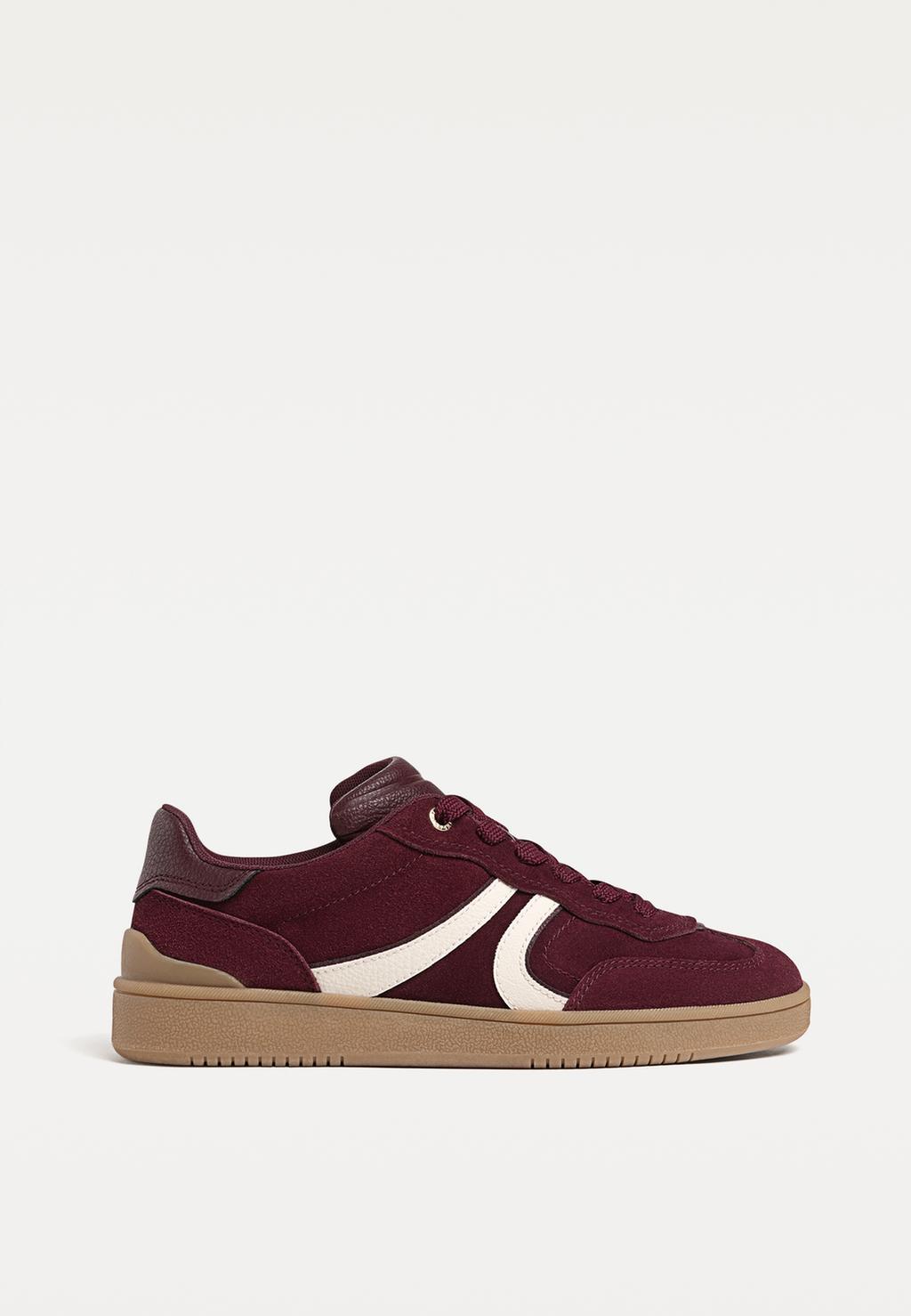 Leder-Sneaker