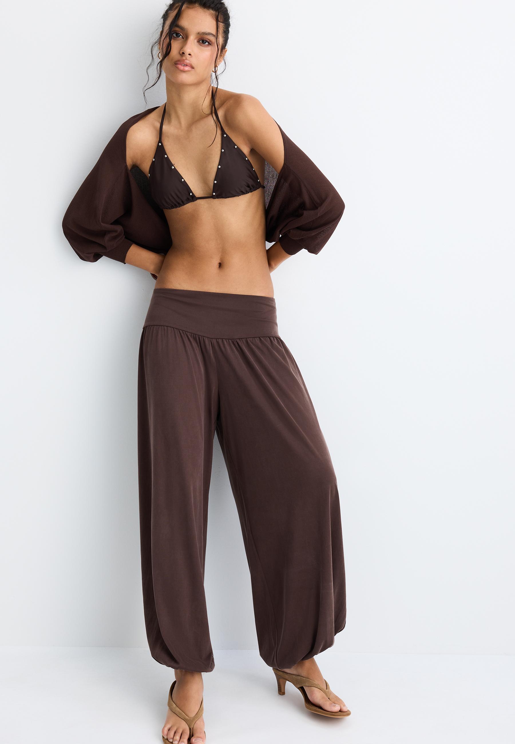 Balon paça şalvar pantolon