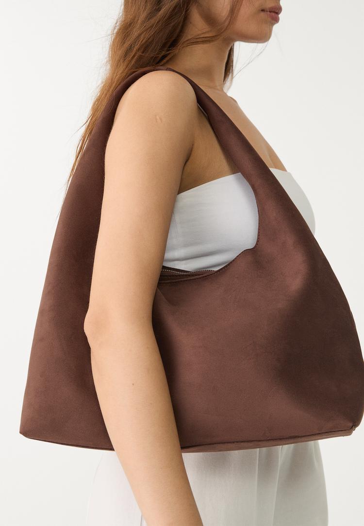 bolso de hombro efecto ante