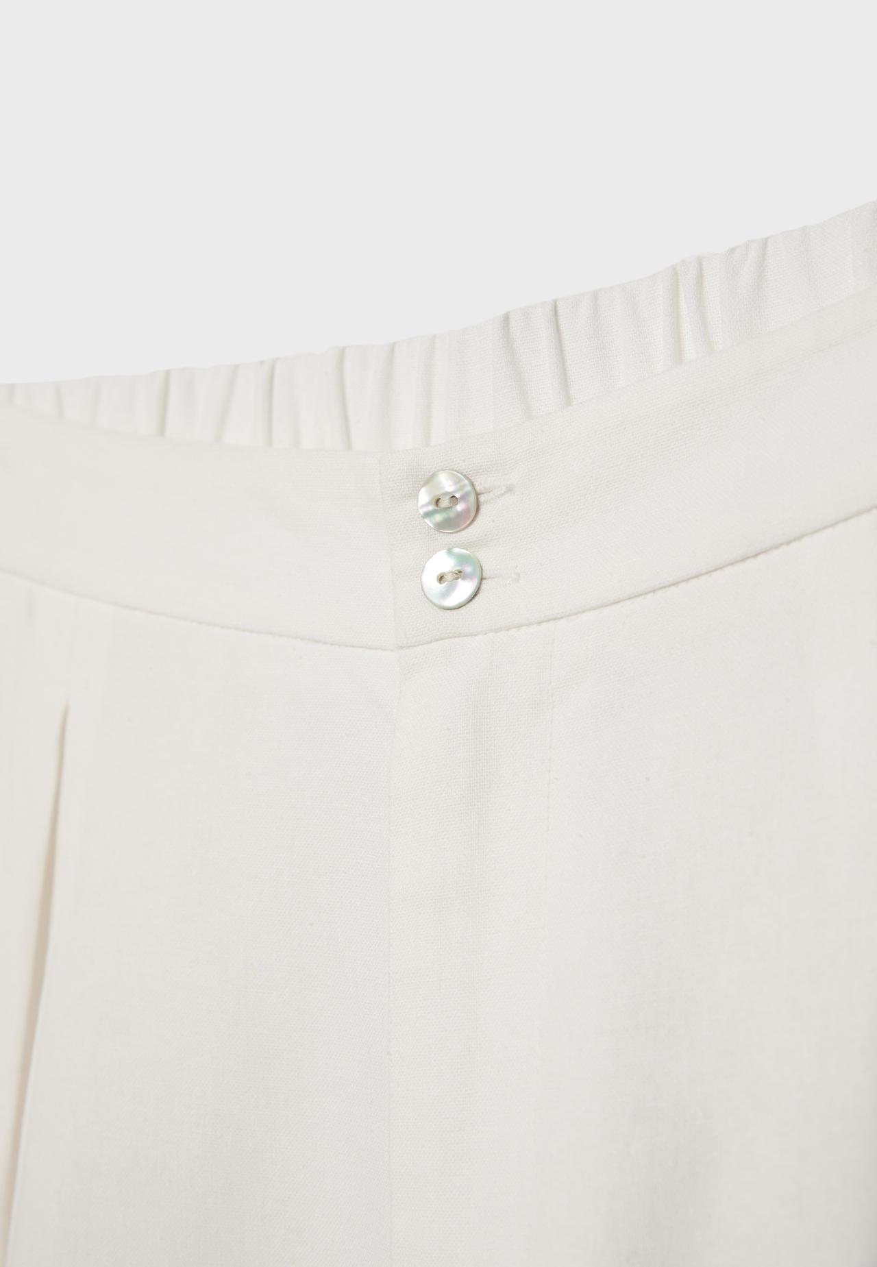 Rustic culottes — Ecru