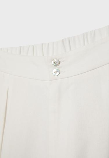 Rustic culottes — Ecru 8