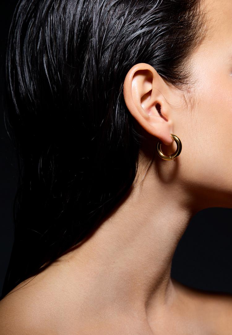 set van 2 waterdichte oorringen