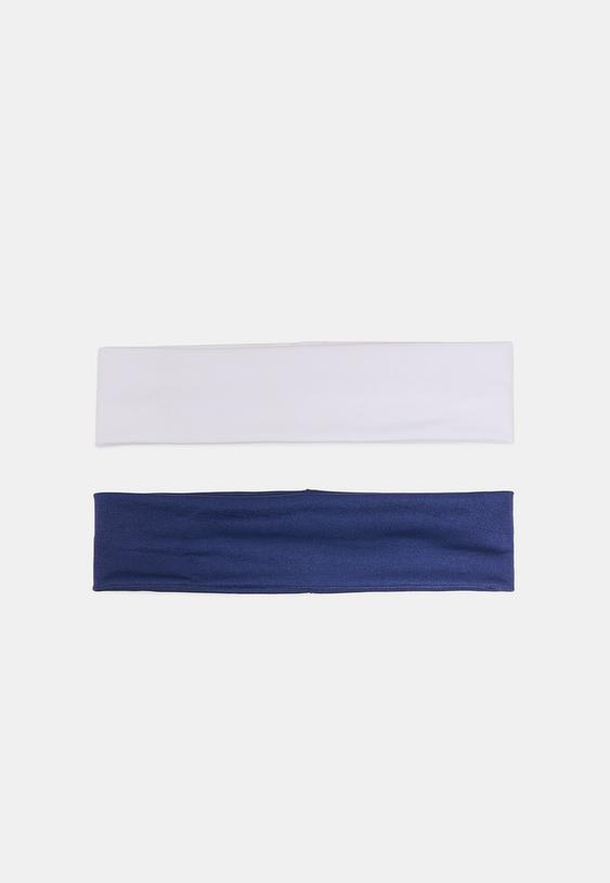 set van 2 elastische haarbanden