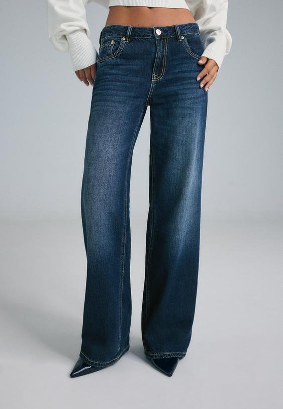 d91 jeans low wide leg