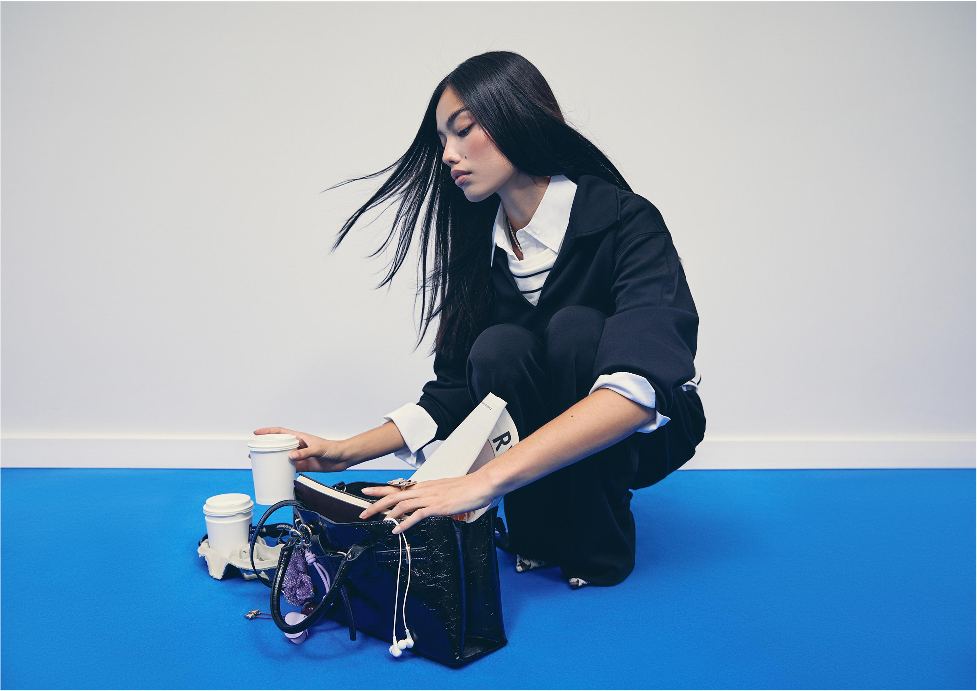 Soft-touch sweatshirt — Black