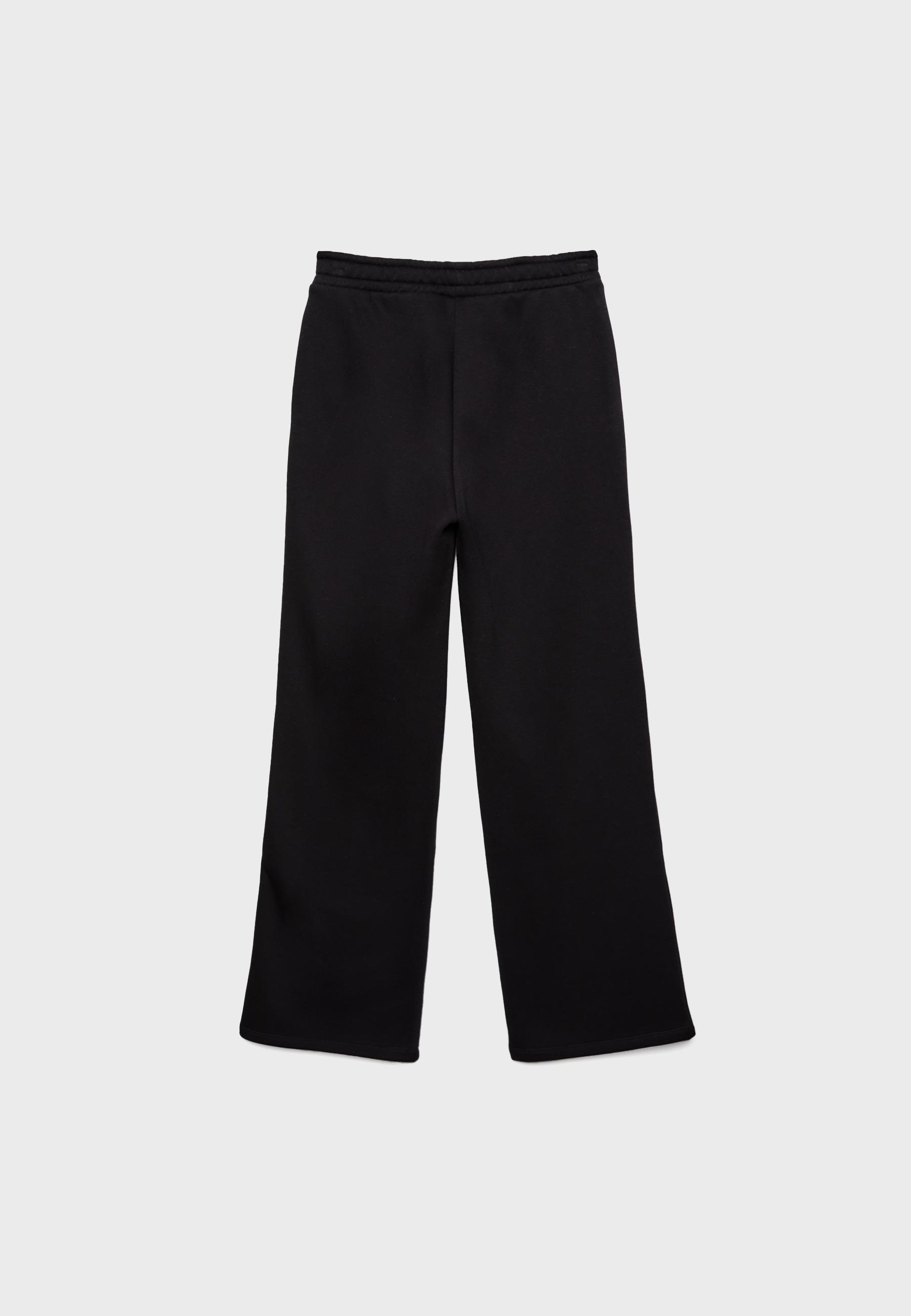 Stud-detail jogger trousers — Black