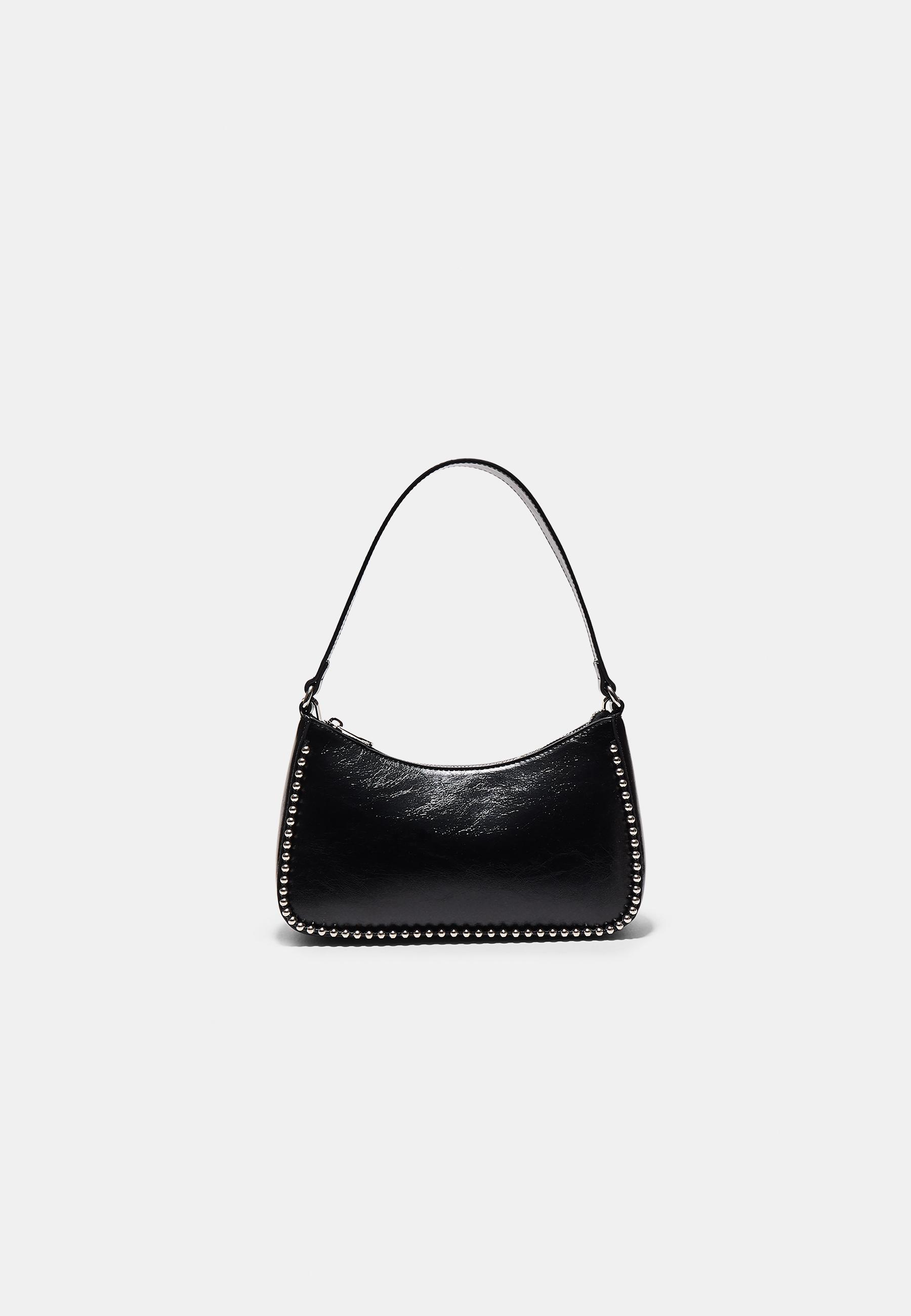 バッグ Made in Italy leather studs shoulder bag Made in Italy leather studs shoulder bag ファッション $349