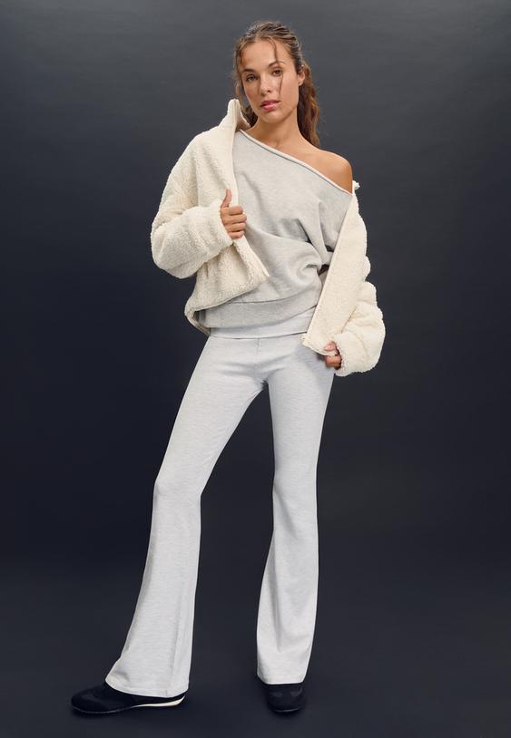 cazadora cremallera efecto borreguillo