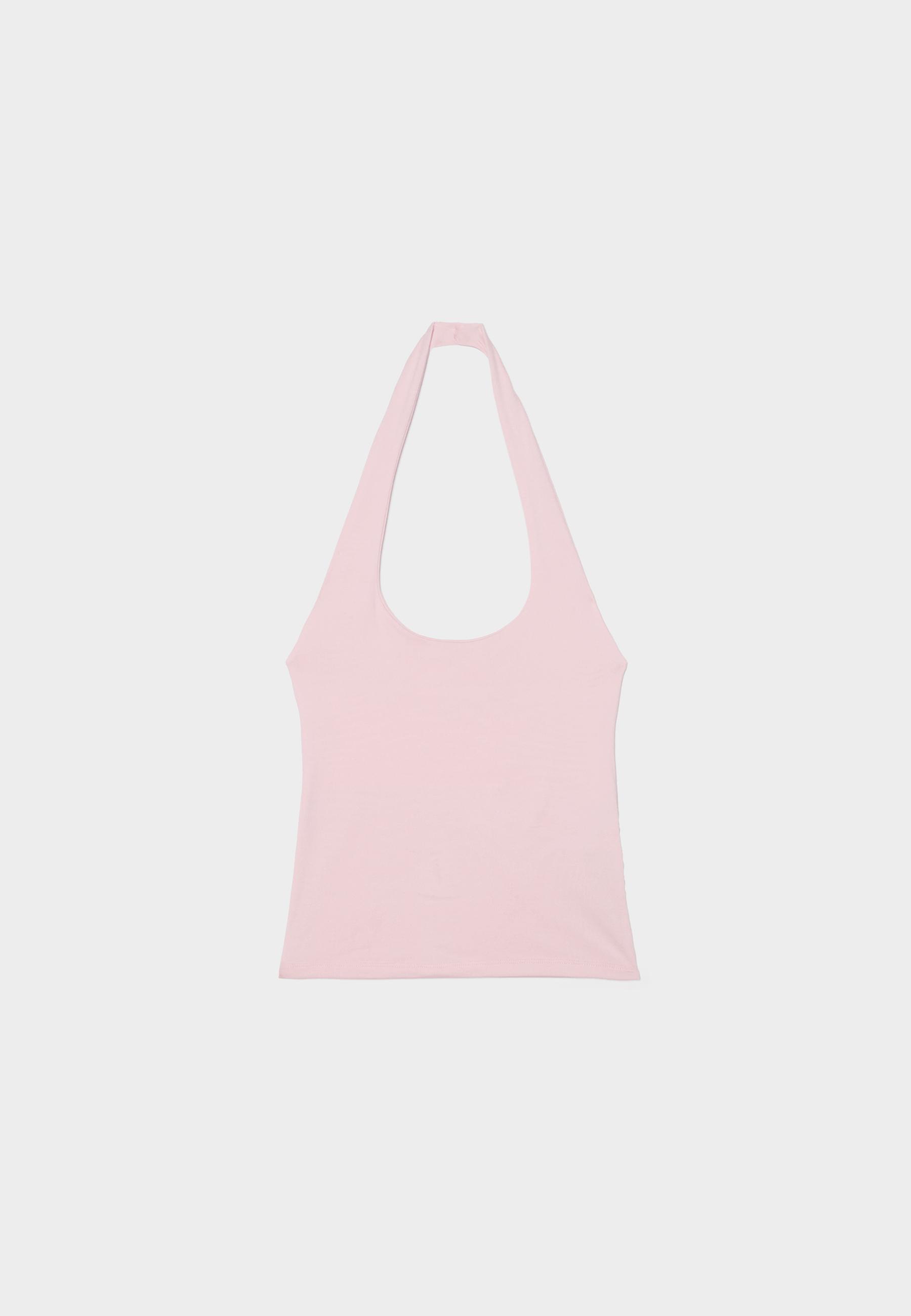 Halter yaka t-shirt - Görsel 6