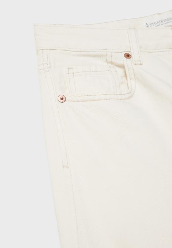 D92 straight geniş paça jean - Görsel 9