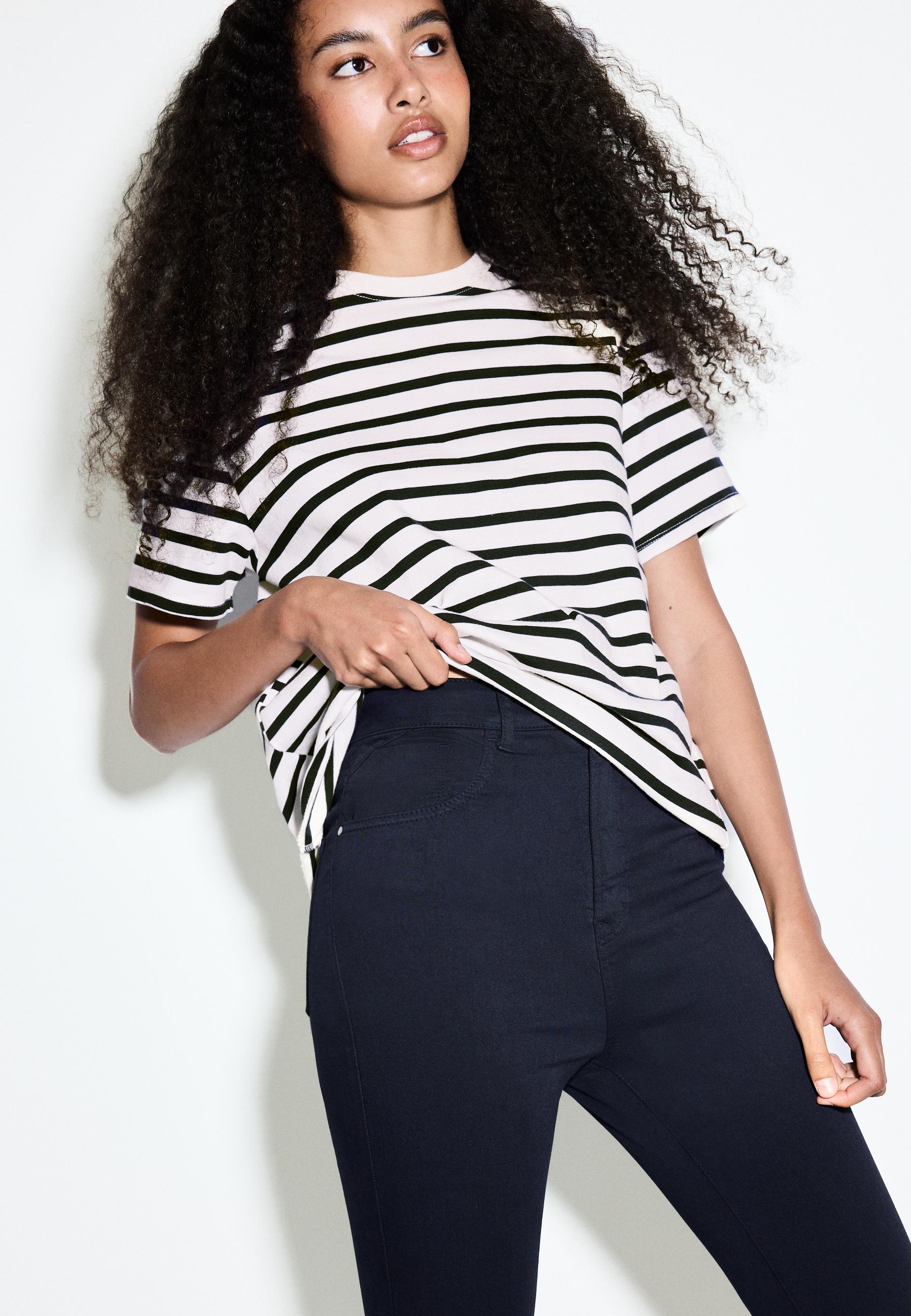 Super high-waist — Dark blue