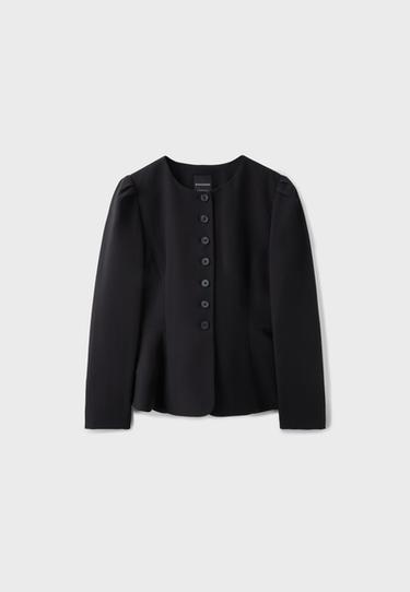 Peplum blazer — Black 7