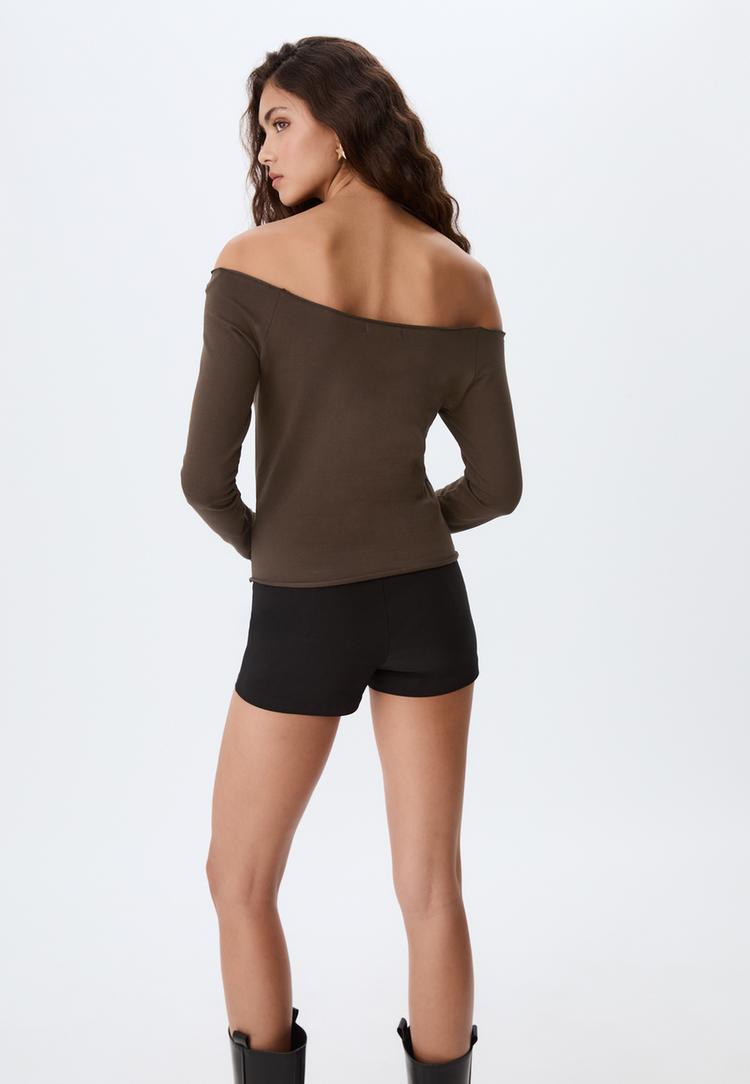 off the shoulder top