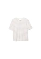 Çizgili, heavy weight, regular fit basic tişört - Görsel 17