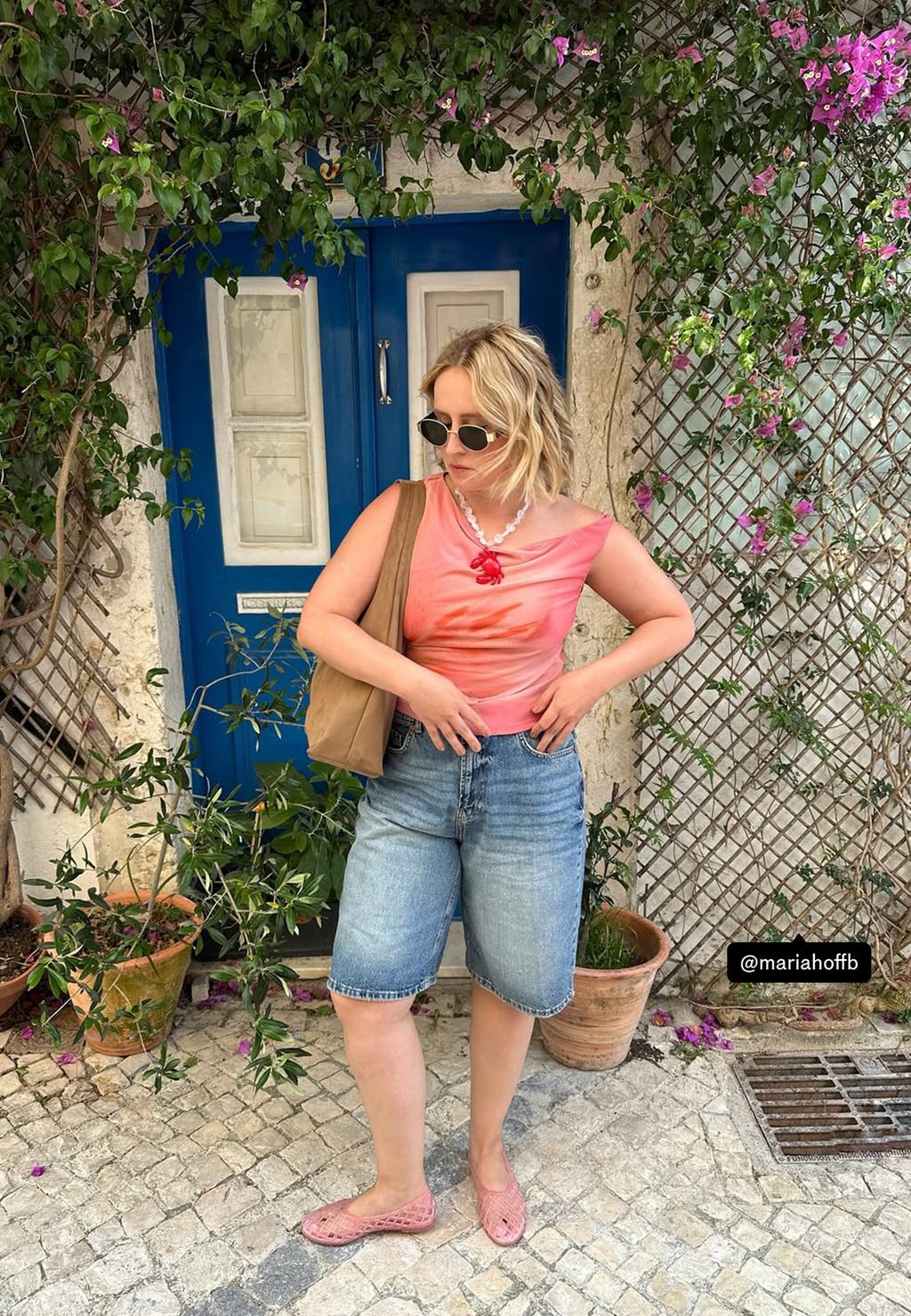 Jort denim bermuda