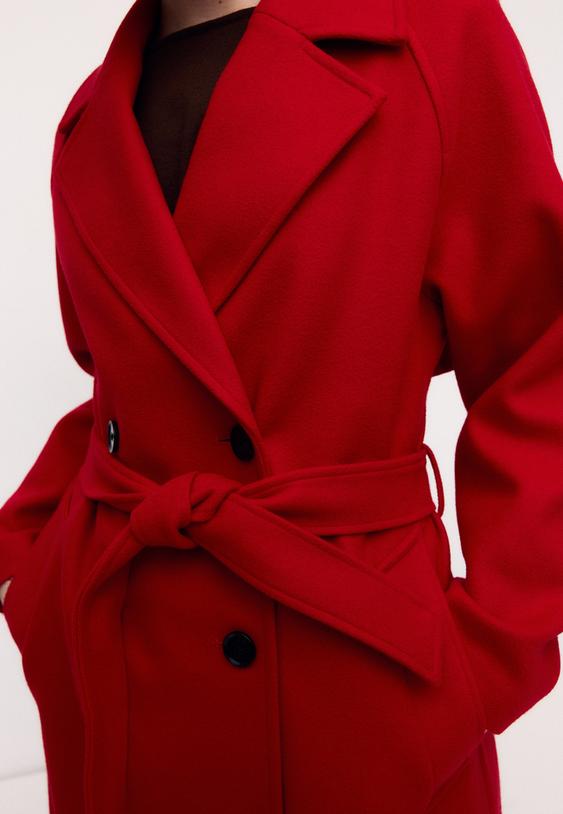 trench coat doux au toucher