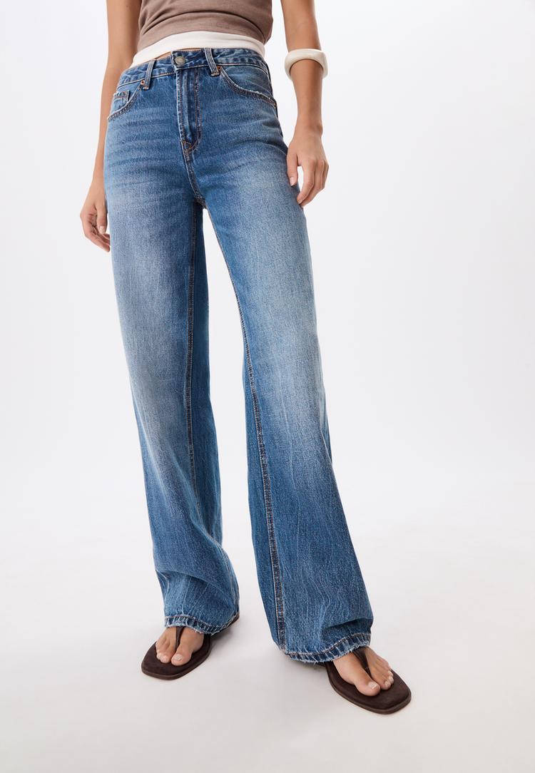 d92 straight wide leg jeans