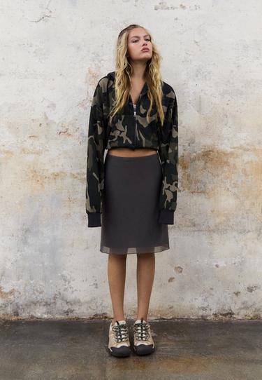 Tulle midi skirt — Dark grey 6