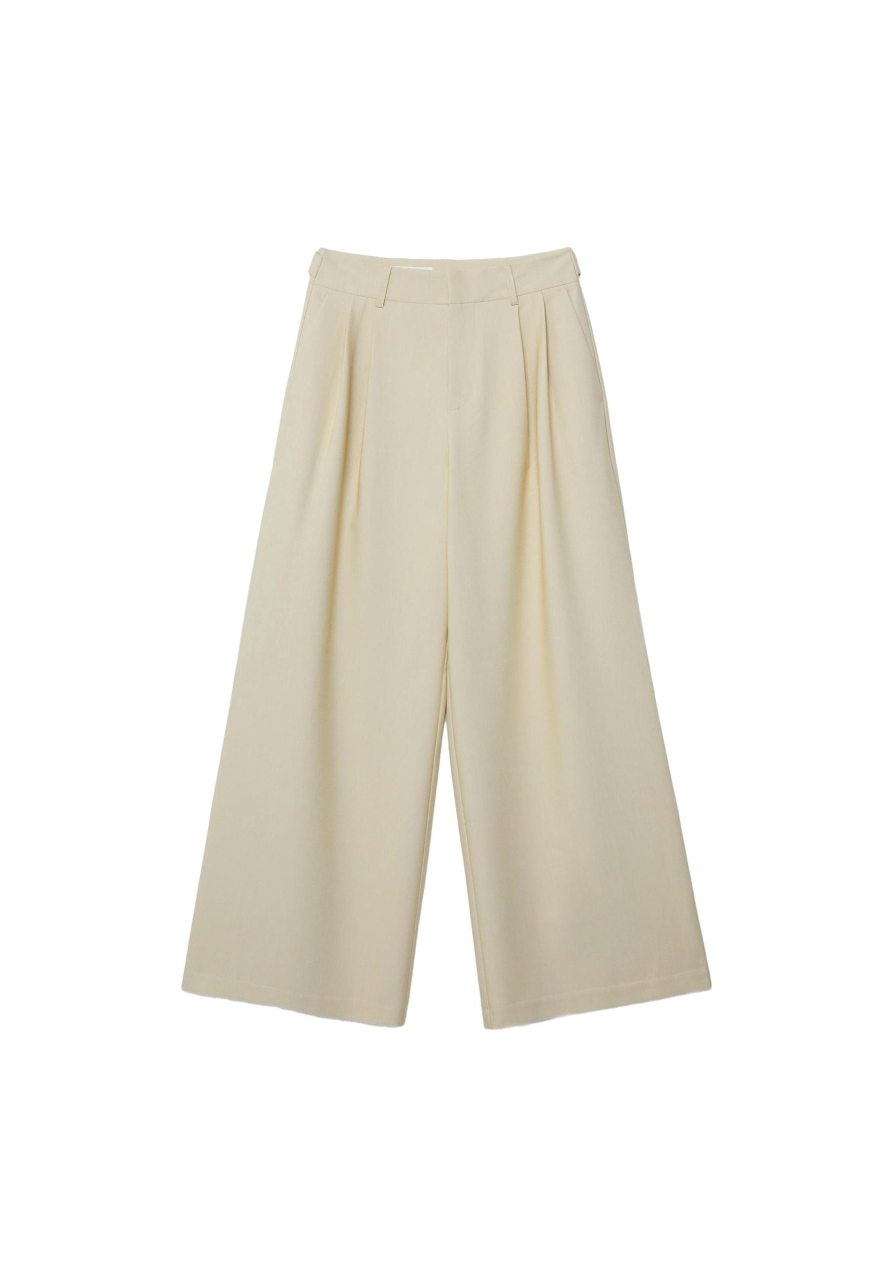 Ayarlanabilir süper geniş paça pantolon - Görsel 6