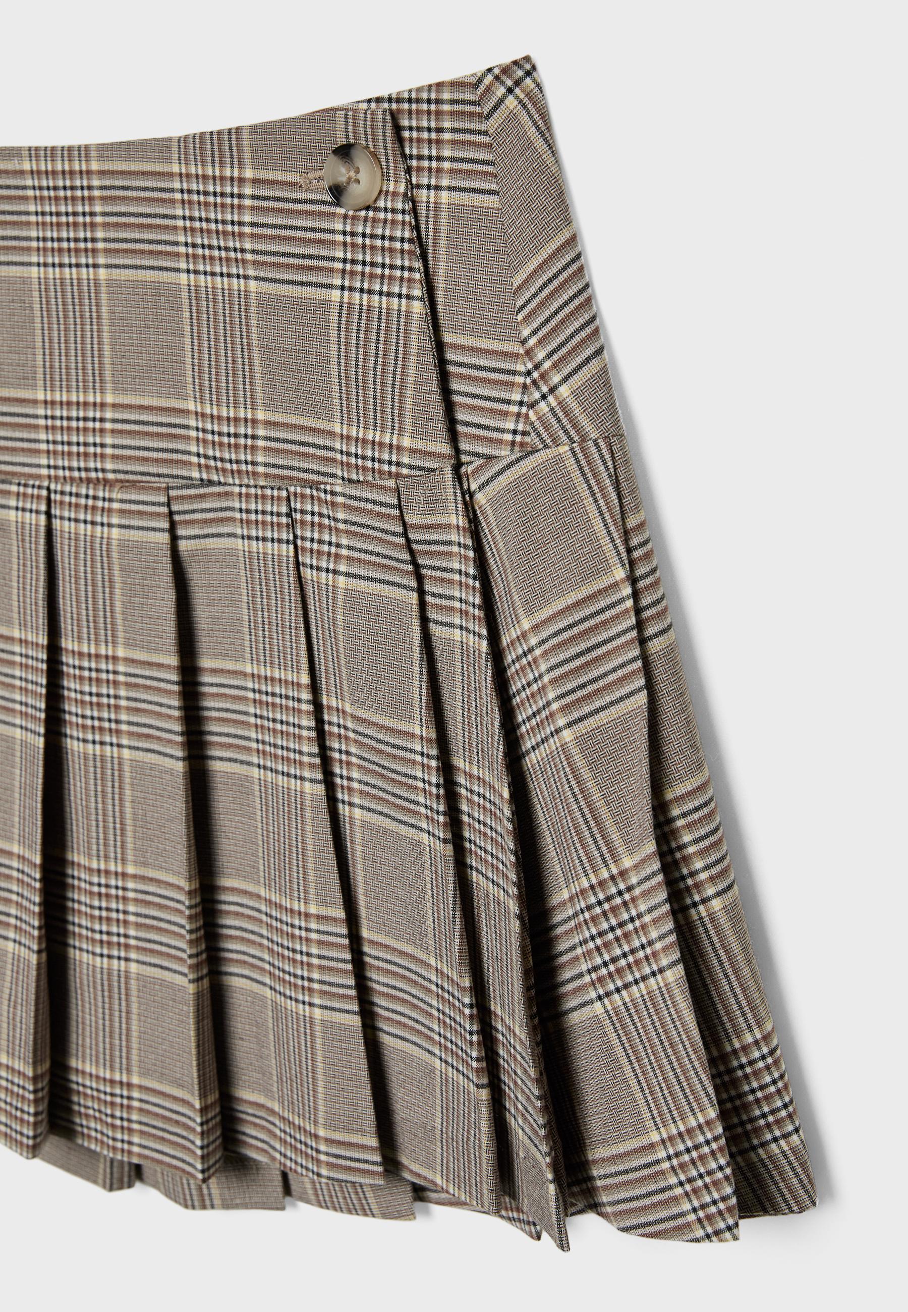 人気 商品 通販レディース - herlipto Etoile Block Check Skort