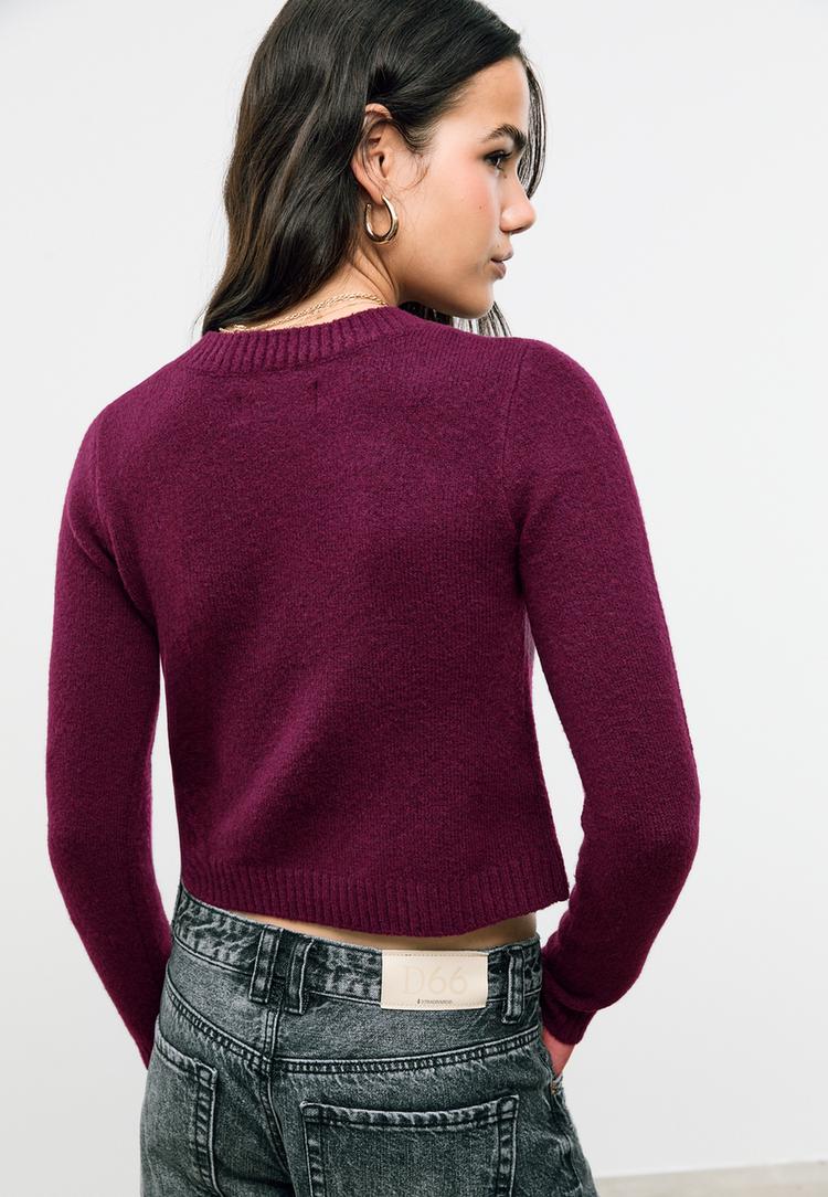 jersey punto crop tacto suave