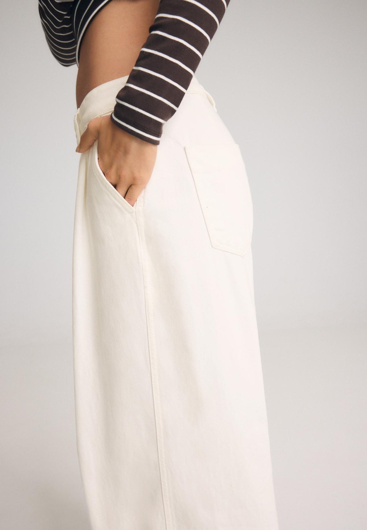 D72 sarouel trousers — Vanilla