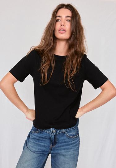 B01 Heavy weight regular fit basic T-shirt — Black 3