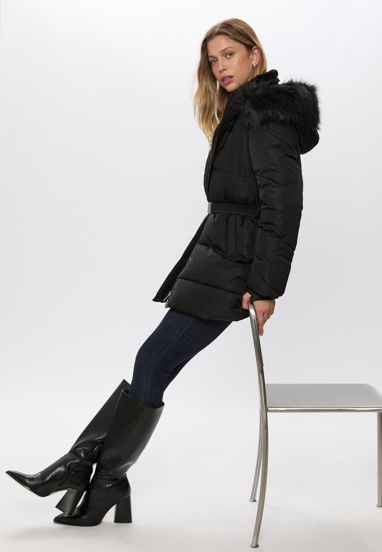 abrigo padding entallado