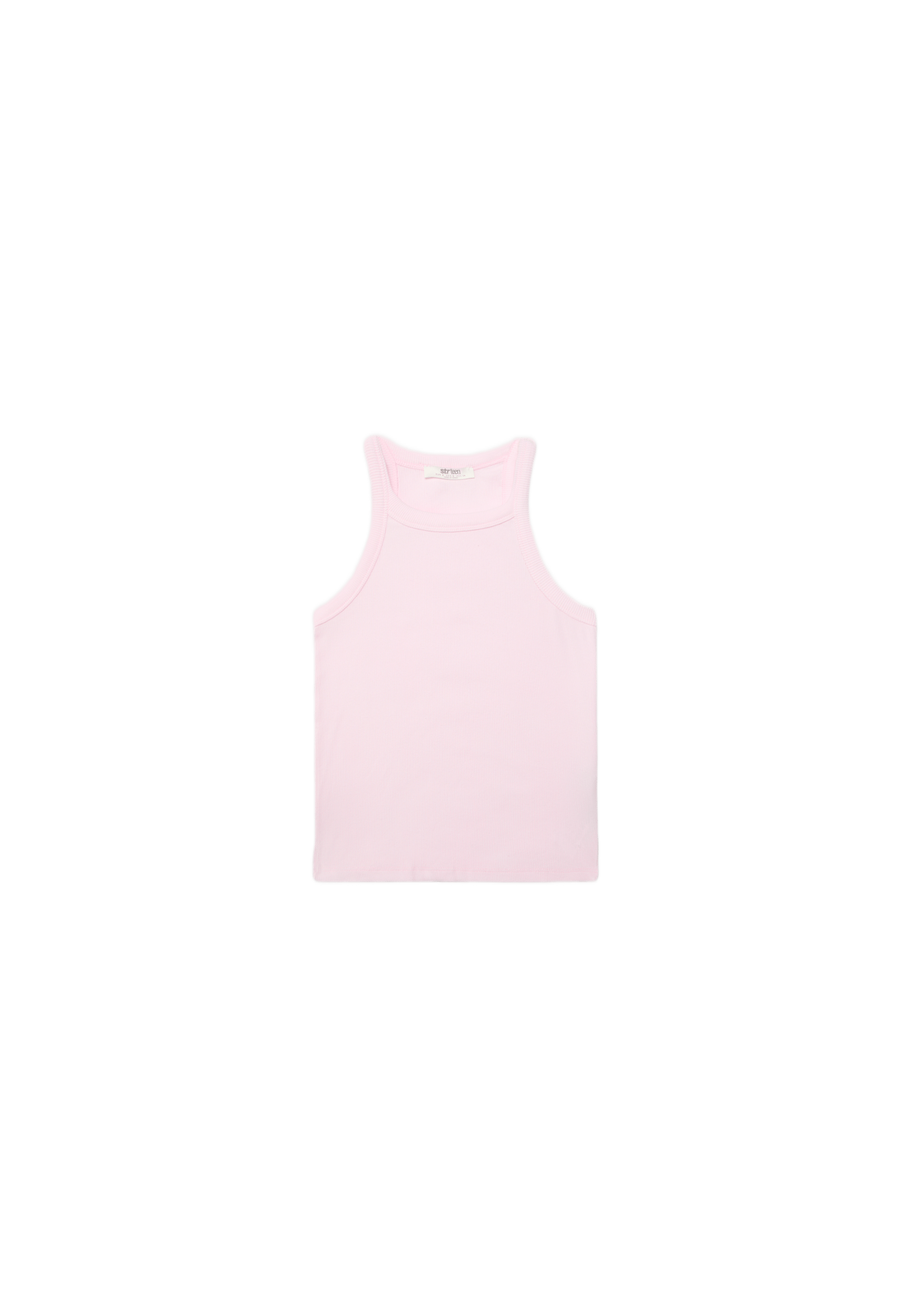 Racerback T-shirt — Pastel pink