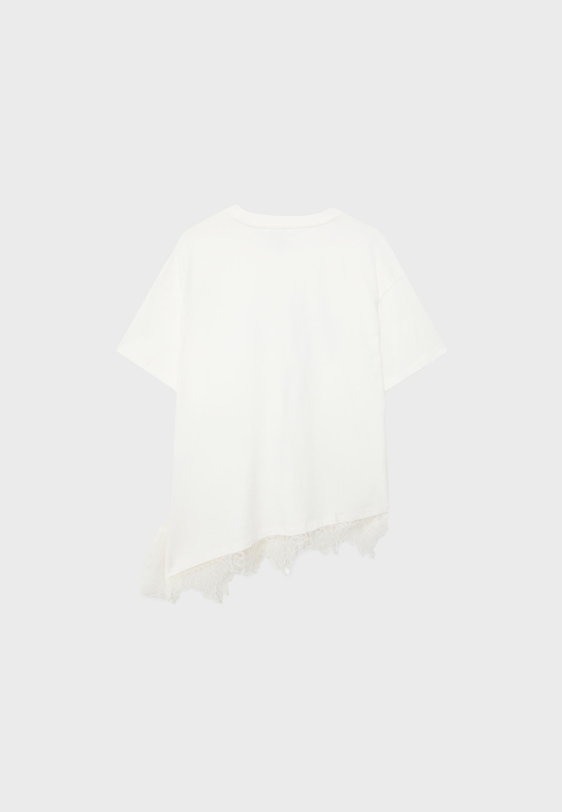 Bugs Bunny lace T-shirt — Vanilla