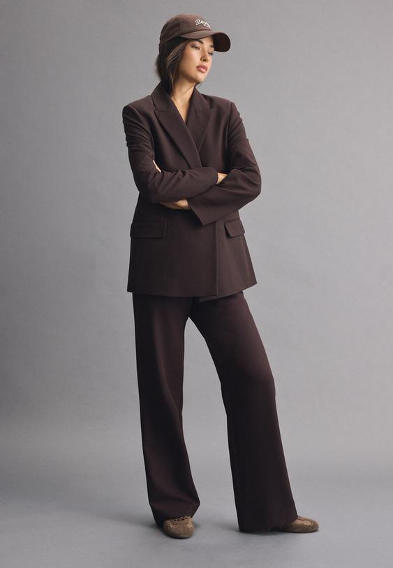 blazer dritto con bottoni