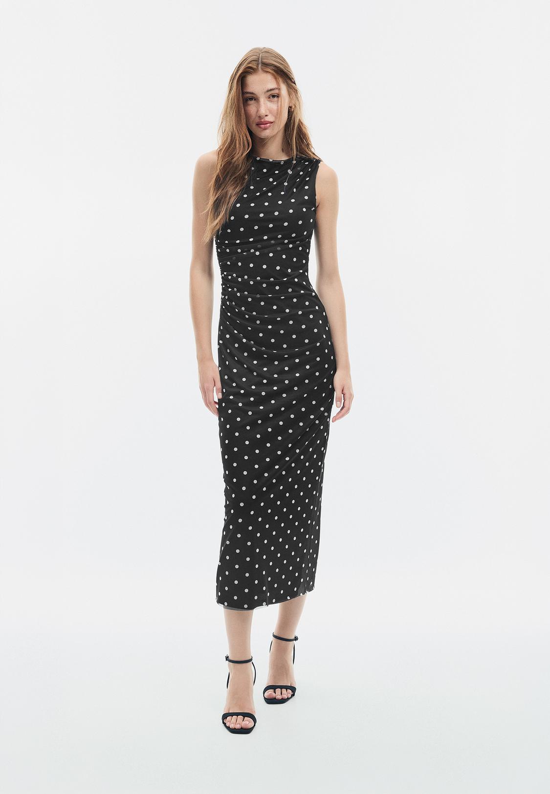 embroidered cocktail dress Teri Jon Tea Length Tulle – Glasscock Boutique celebrity see through dresses Feather Prom Dresses blue lace with a Dress style:With Choker