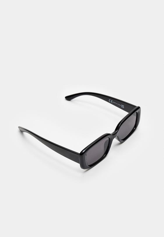 gafas de sol rectangulares carey