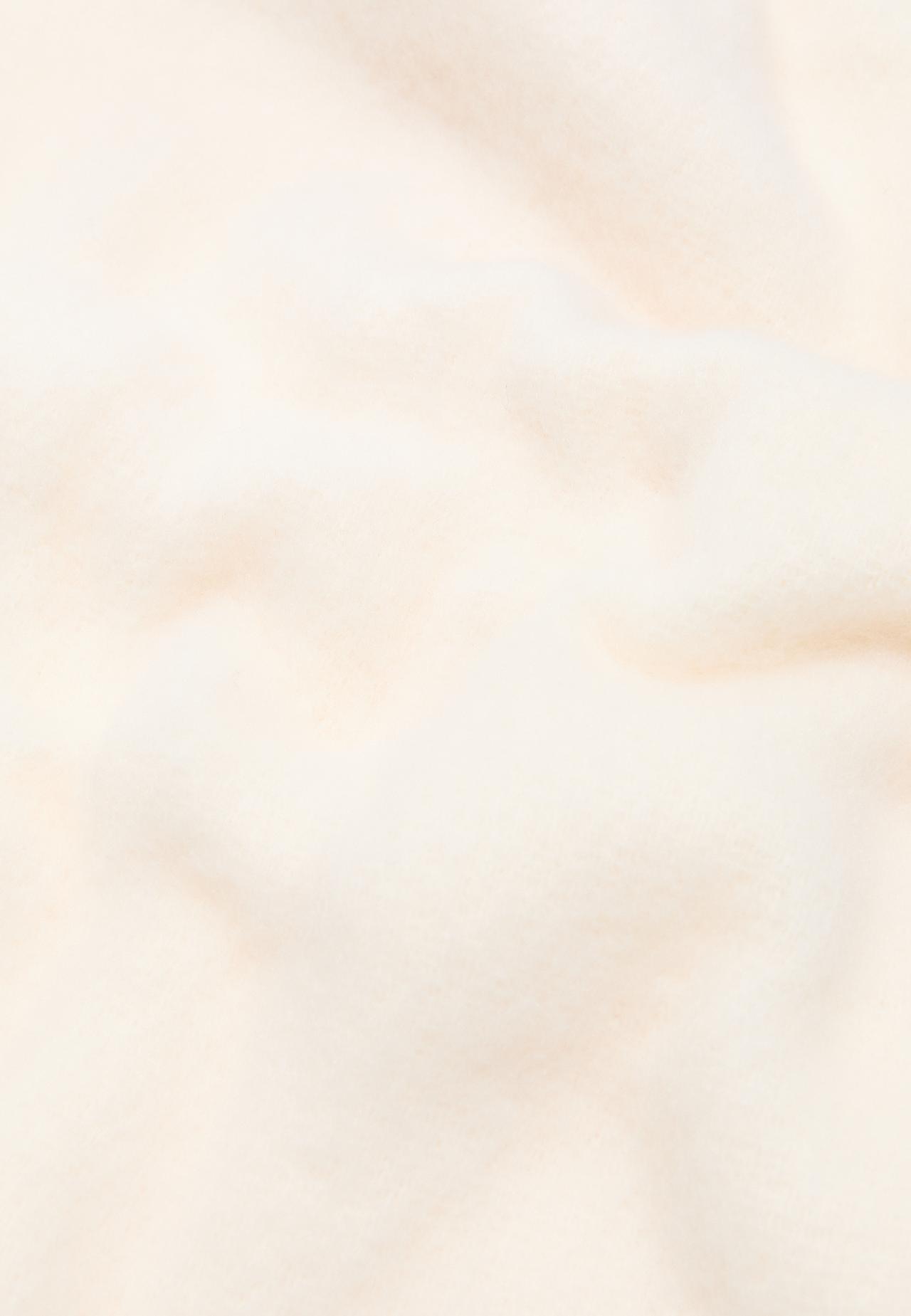 Medium basic scarf — Ecru
