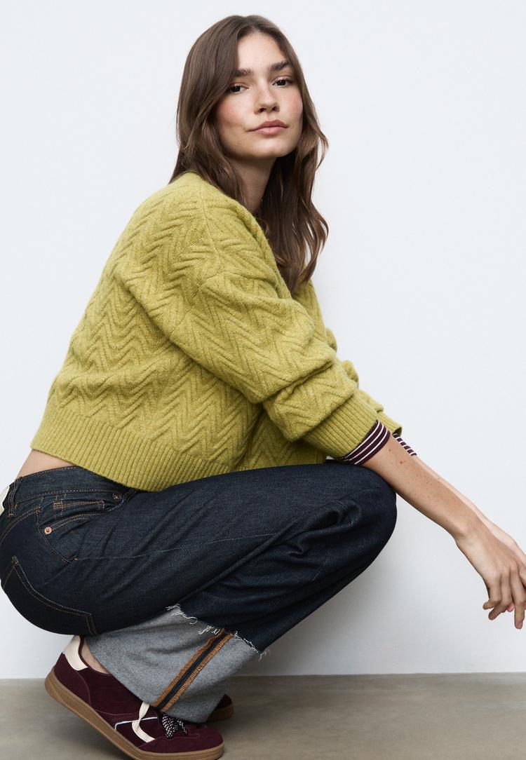 d65 jeans straight com dobra