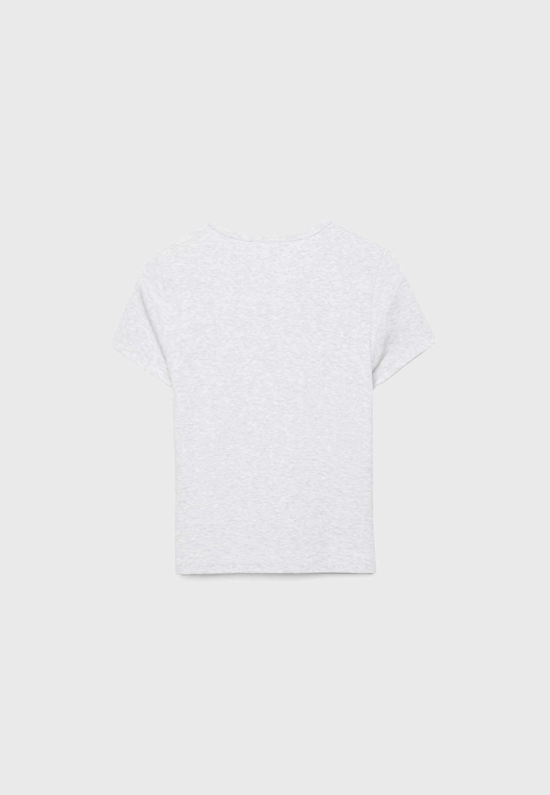 Stradivarius Basic slim fit tişört görsel 6