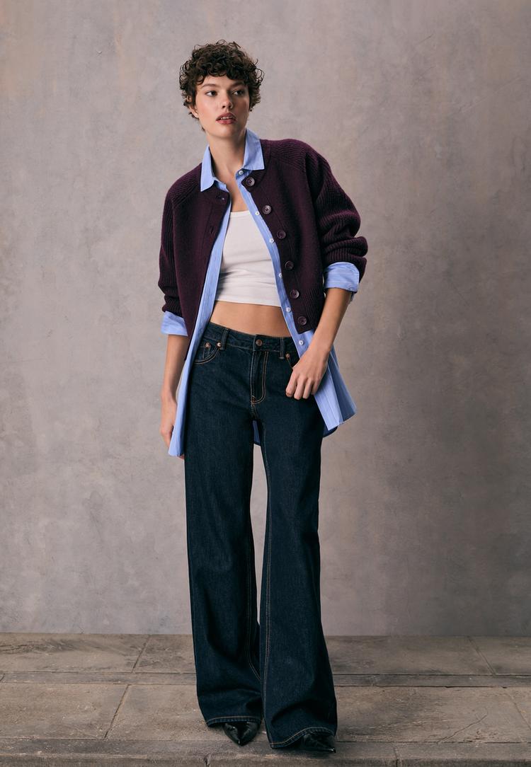 button up knit cardigan