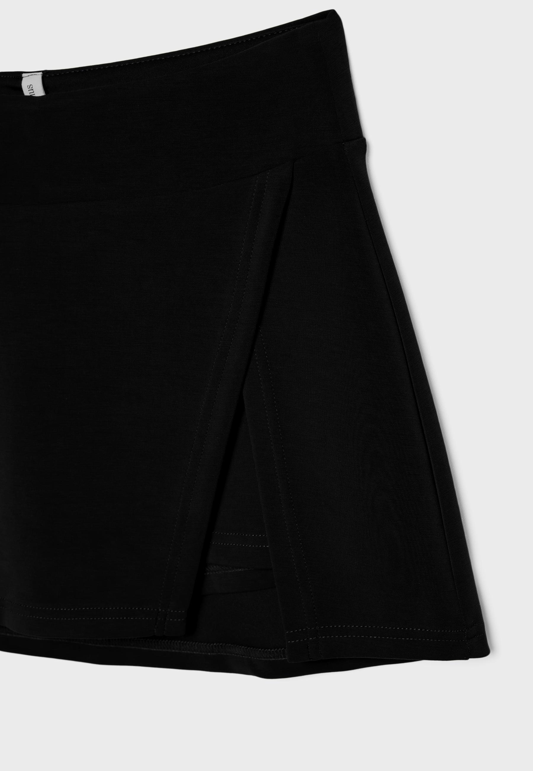 Skort with slit - Women's fashion | Stradivarius United States