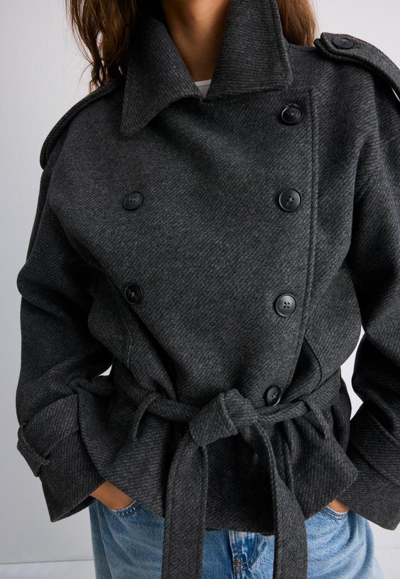 trench oversize morbido