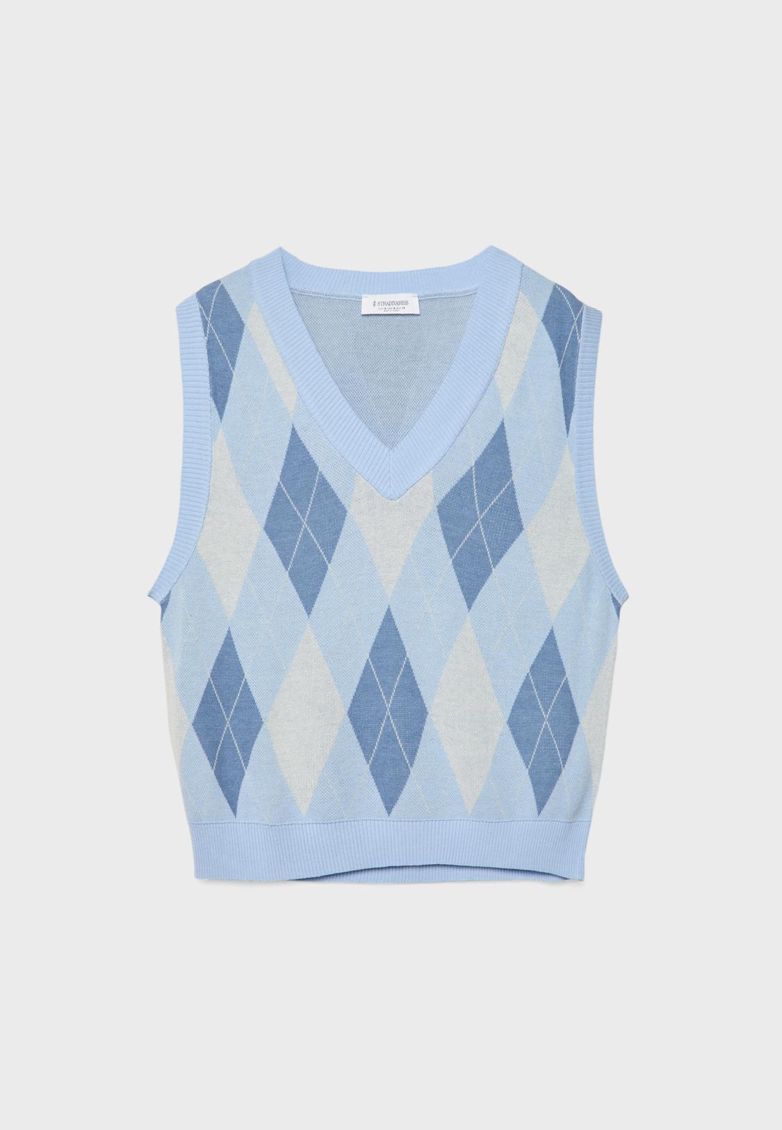 Dos Agujas Chaleco Punto Rombos PATRÓN CHALECO ROMBOS – Tiempo De