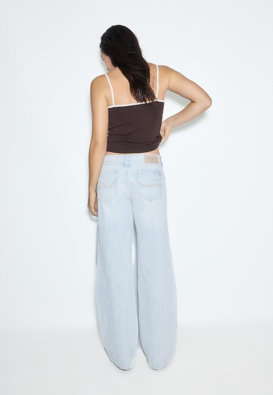 jeans low waist straight cintura martillo
