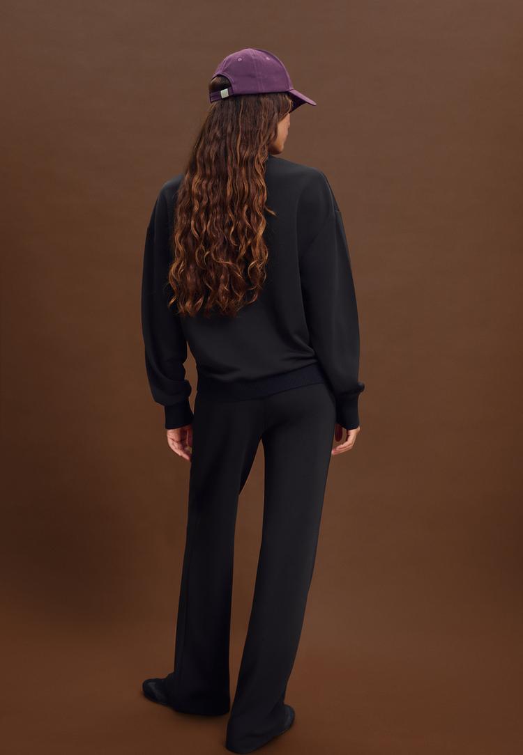 sudadera combinada rib tacto suave