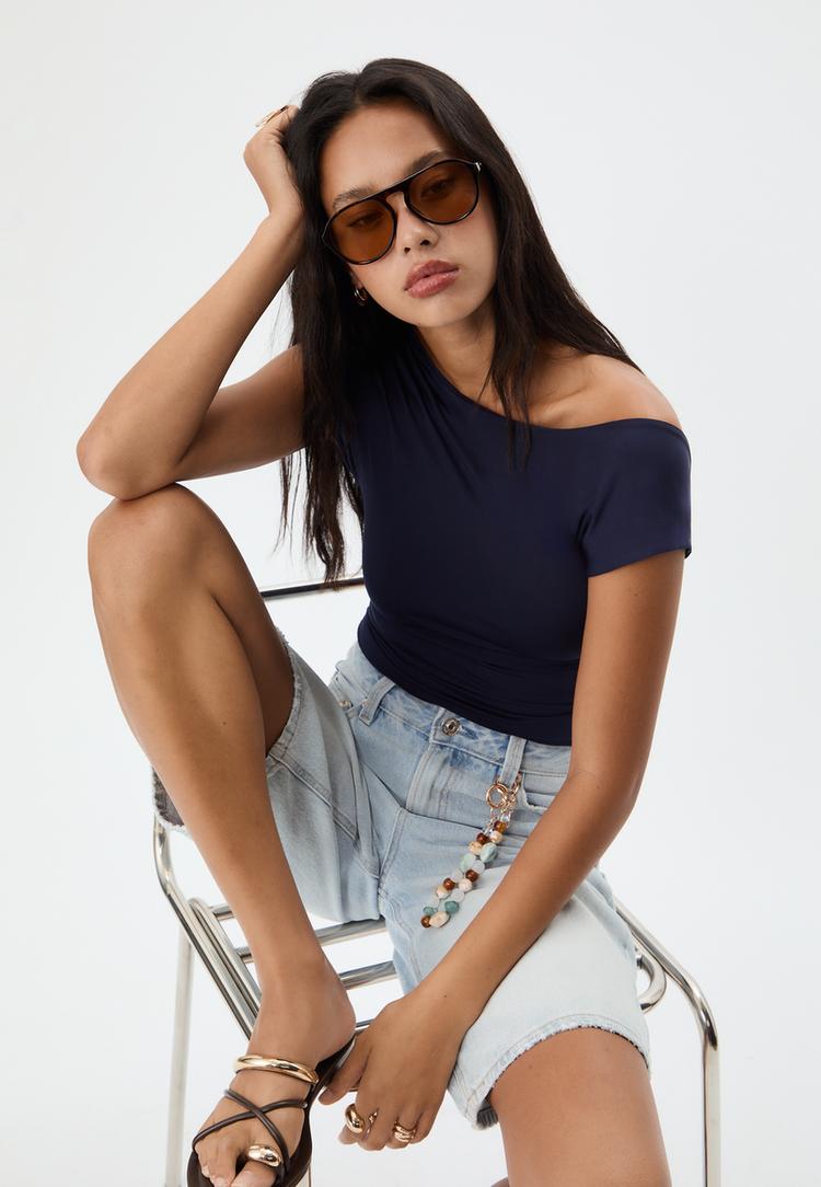 open back t shirt