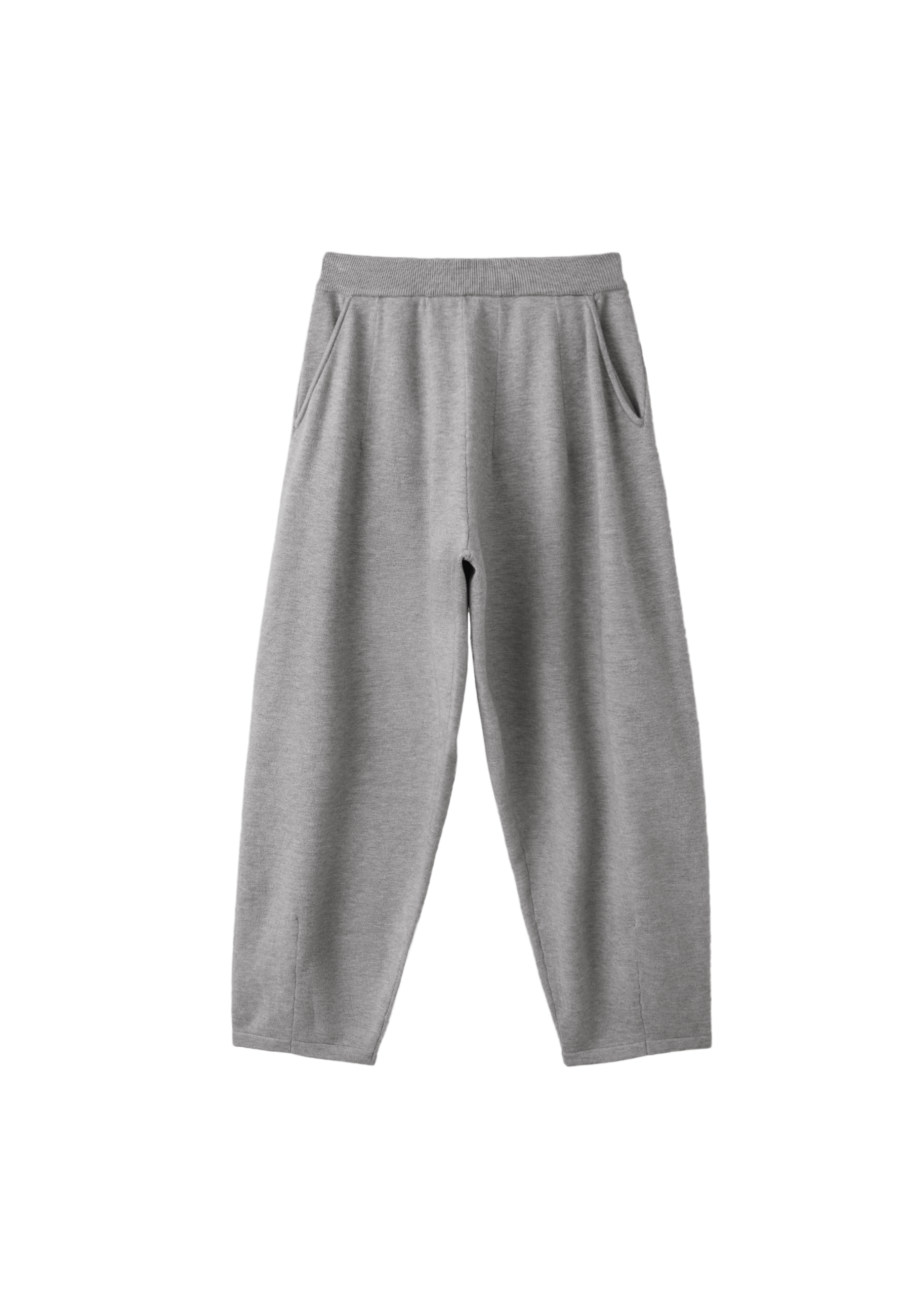 Stradivarius Triko barrel pantolon görsel 5
