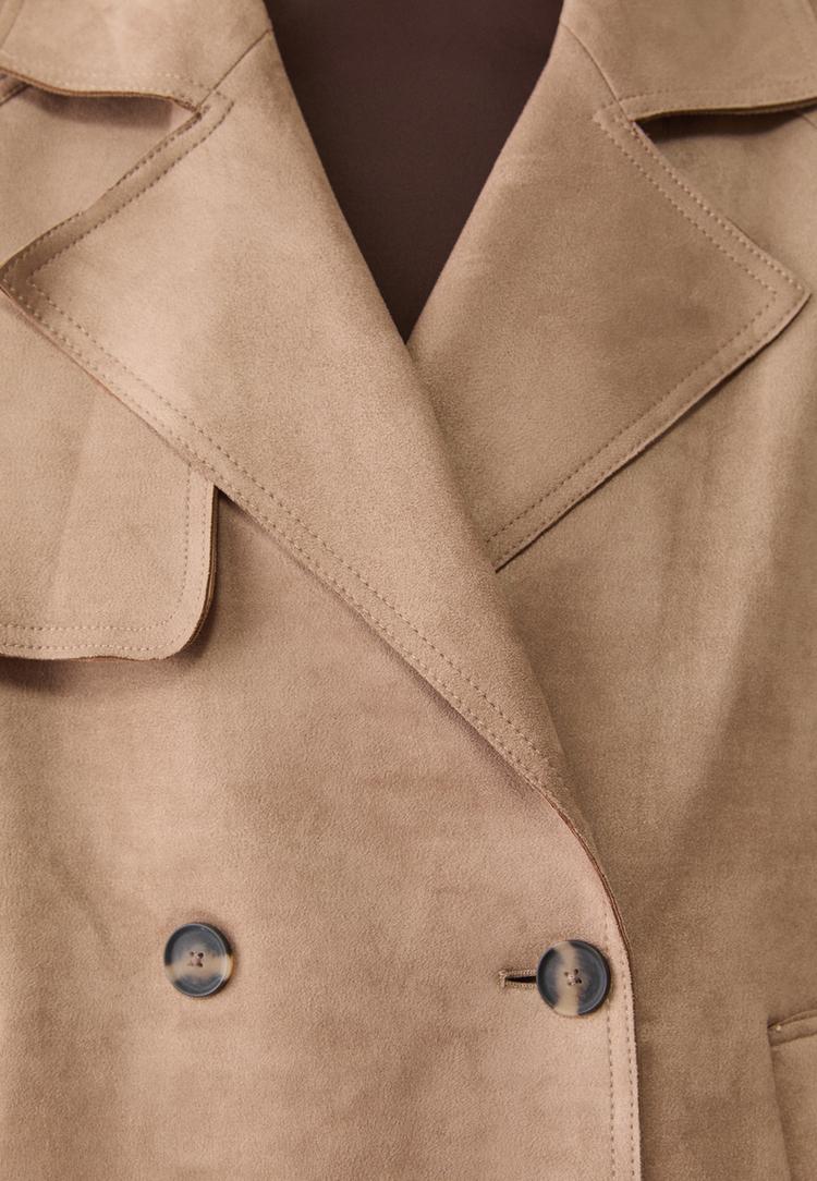 trench largo efecto ante