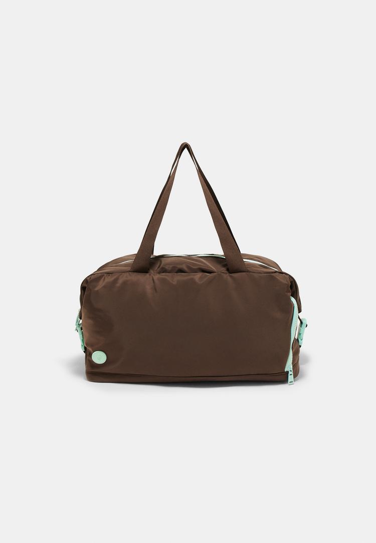 Stradivarius Kontrastní Taška Brown Os