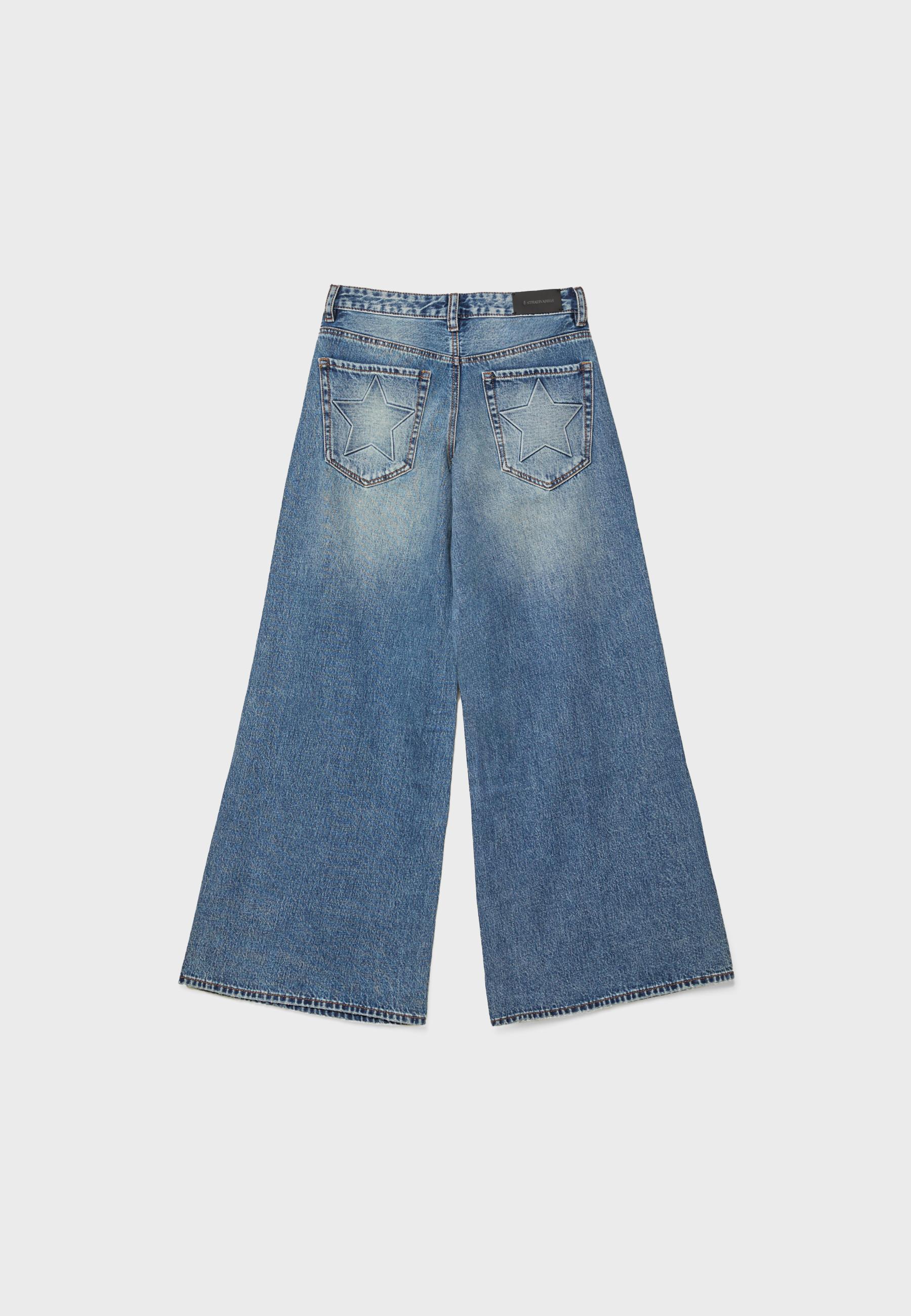 NEVERSEEZ wide leg straight denim デニム NEVERSEEZ – ULTIMUS