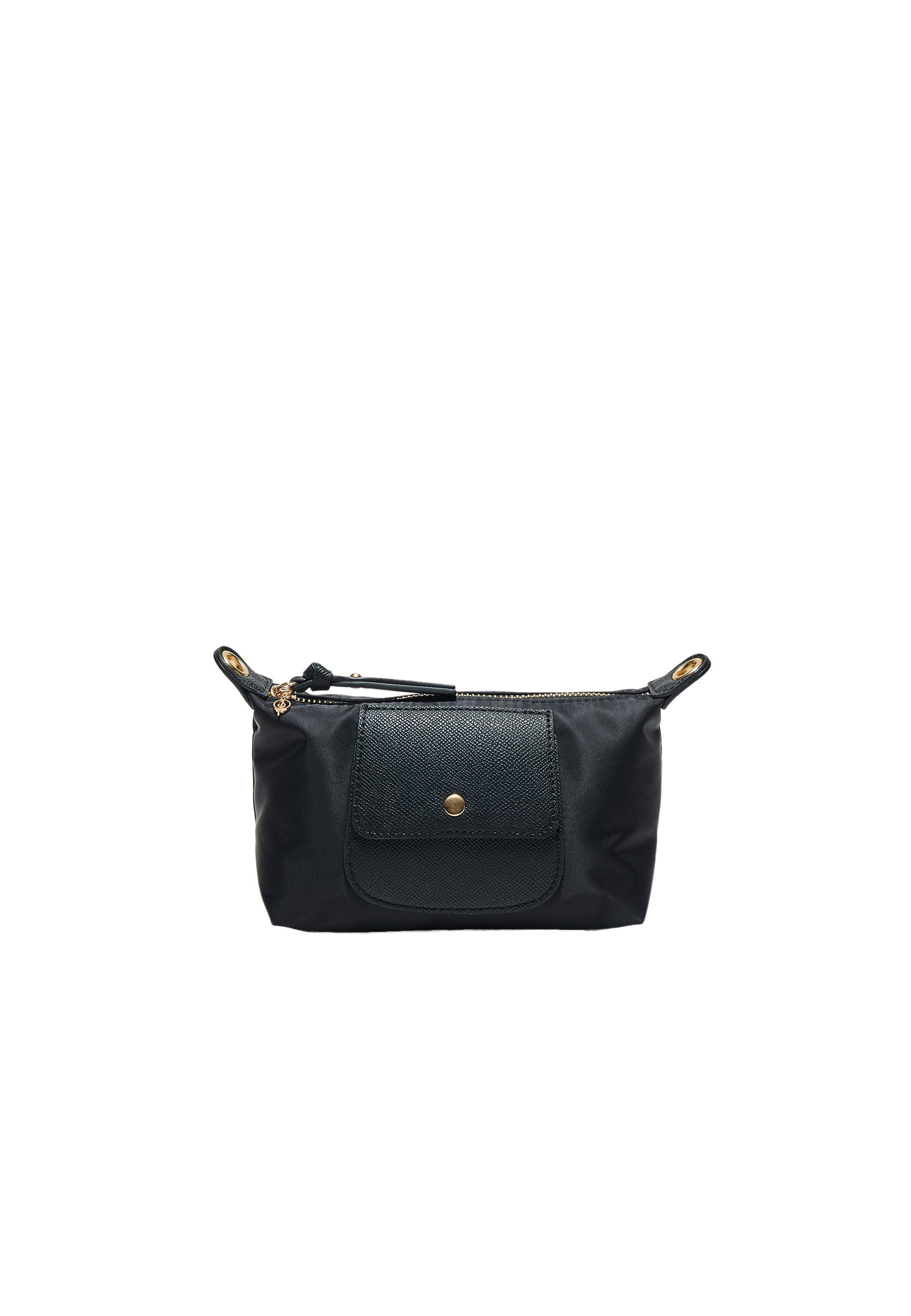 Contrast mini bag — Black