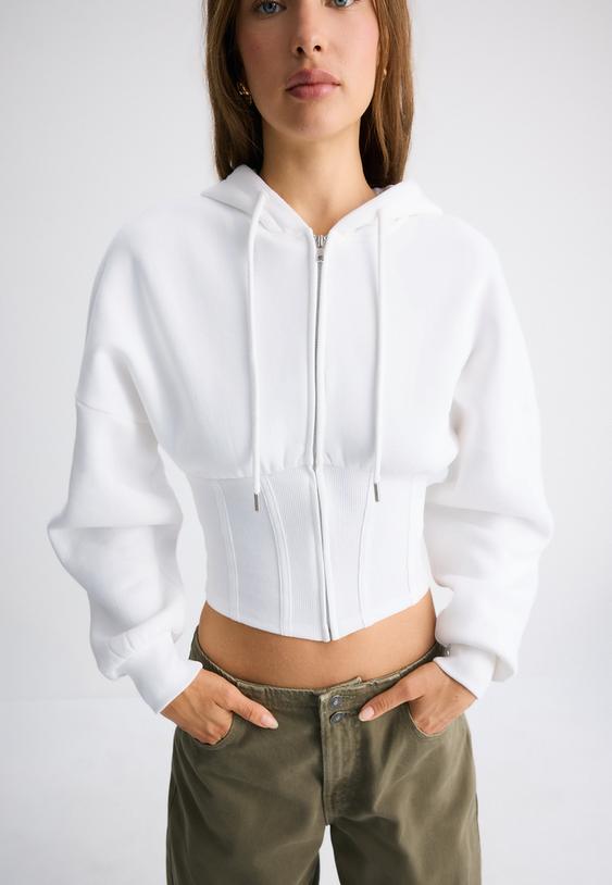 sweat a capuche style corset